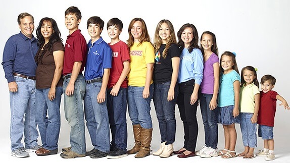 foto de familia primer hijo inteligente
