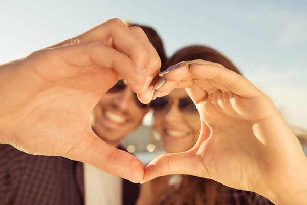 fotografía de pareja enamorada