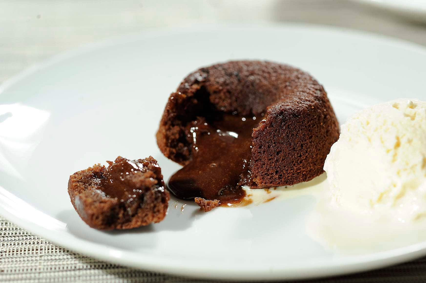 receta de postre en el microondas